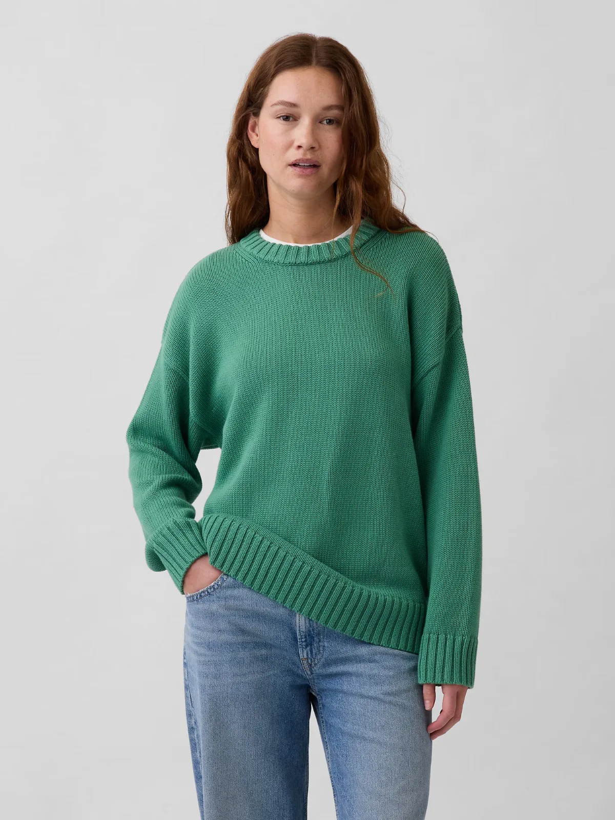 100% Cotton Oversized Sweater by Gap