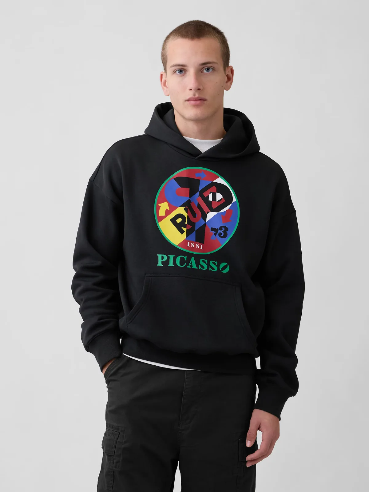 Robert Indiana VintageSoft Graphic Hoodie by Gap