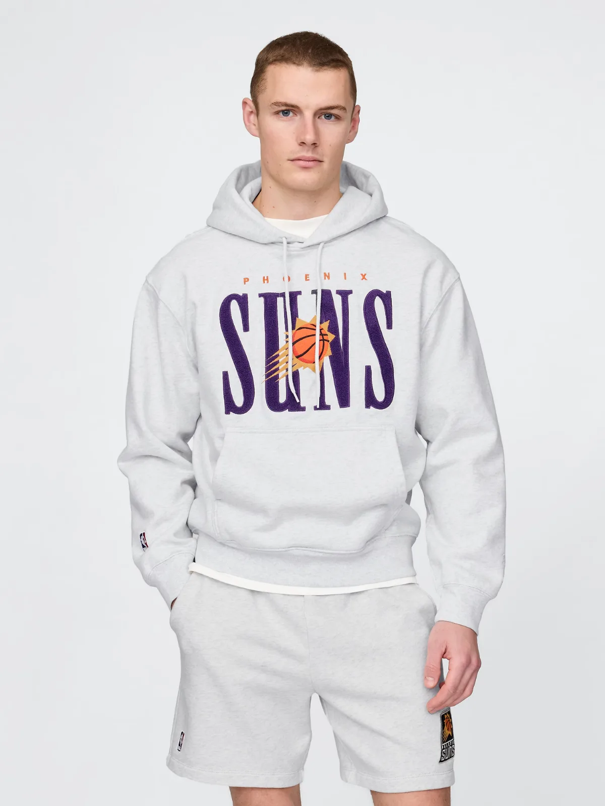 NBA Phoenix Suns Logo Heavyweight Hoodie by Gap