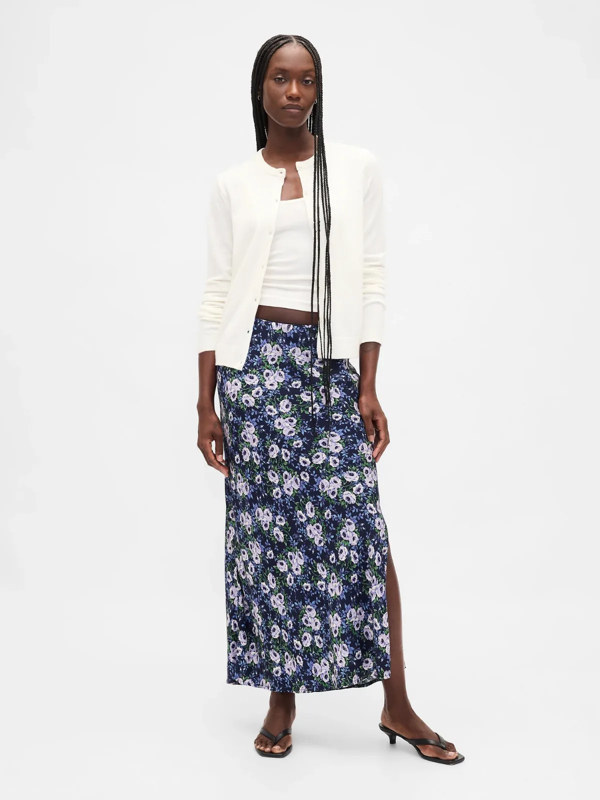 Maxi Slip Skirt