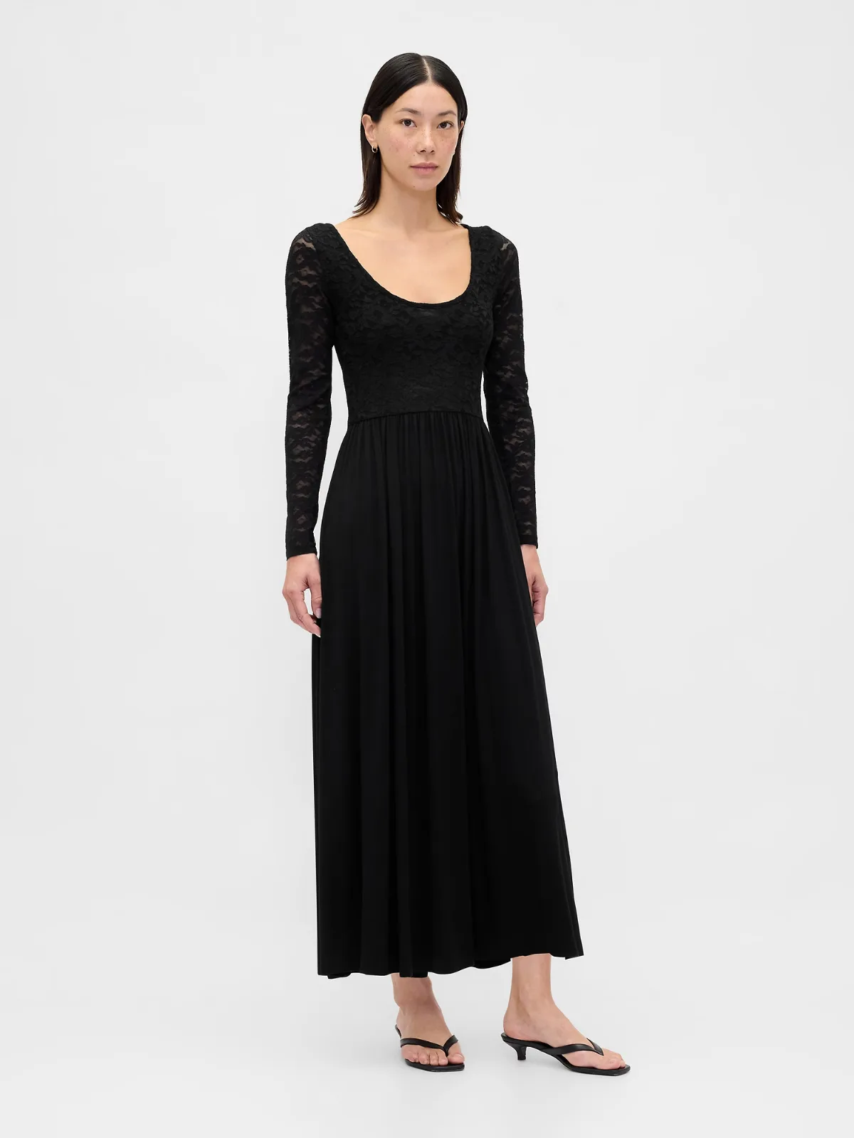Mixed Media Maxi Dress by Gap