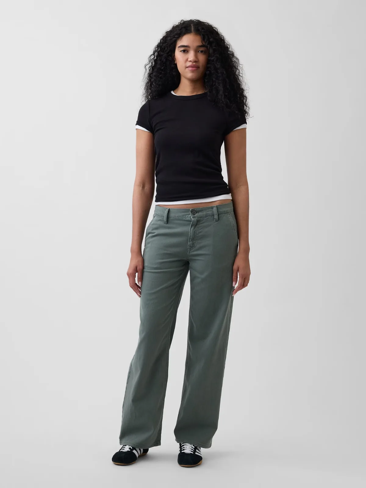 Low Rise 90s Loose Khakis by Gap