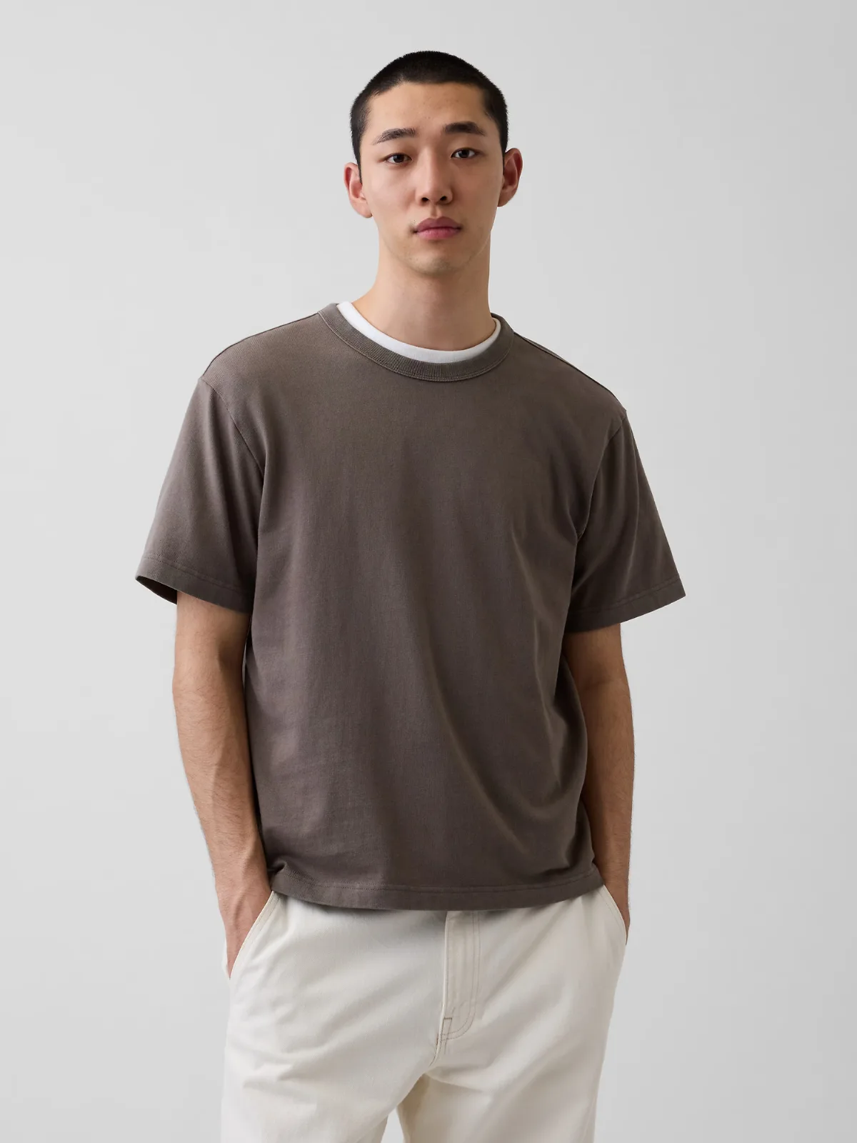 Heavyweight Relaxed T-Shirt by Gap
