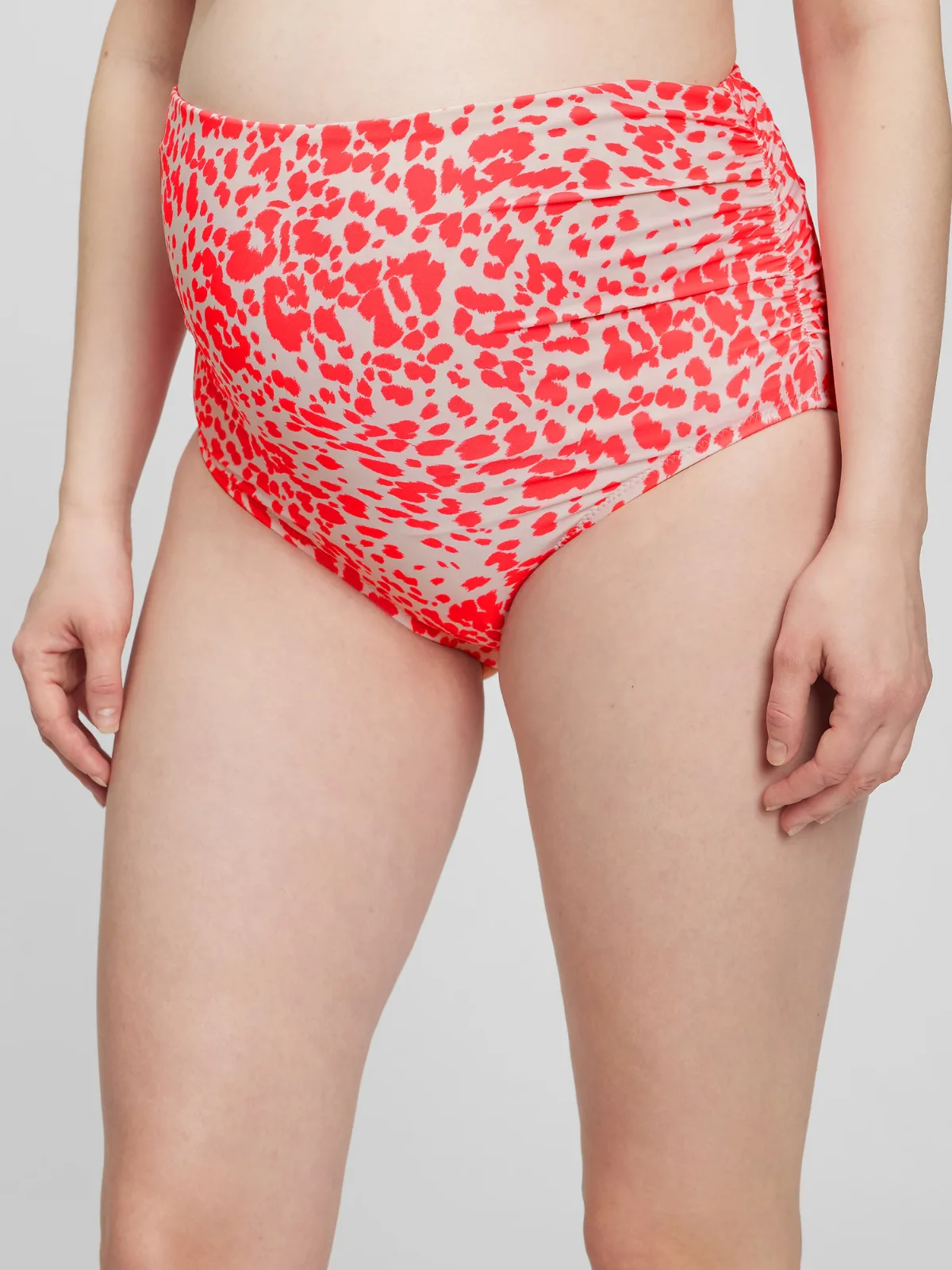 Maternity Recycled Gathered Swim Bottom by Gap