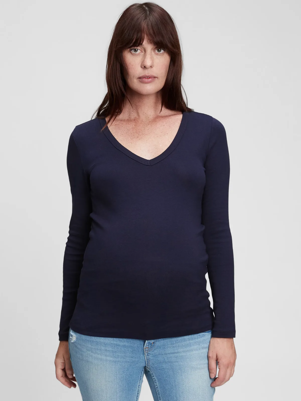 Modern V-Neck T-Shirt by Gap