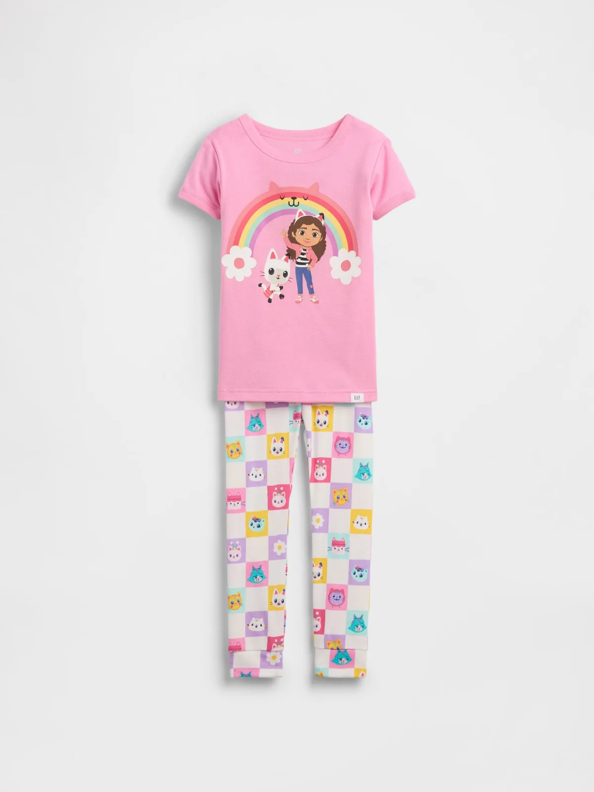 Organic Brushed Cotton Gabbys Dollhouse PJ Set by Gap