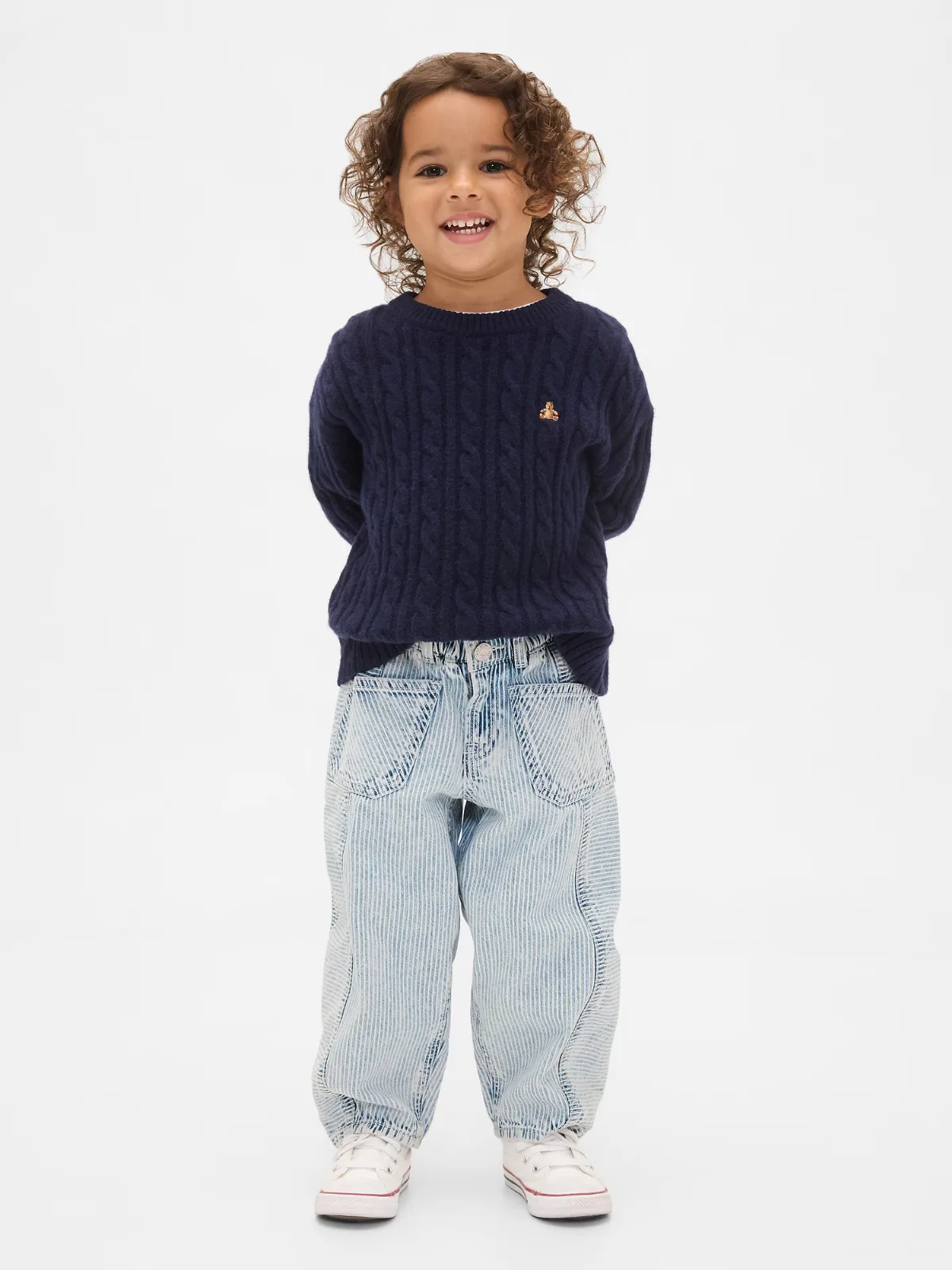 Denim Stripe Horseshoe Jeans by Gap