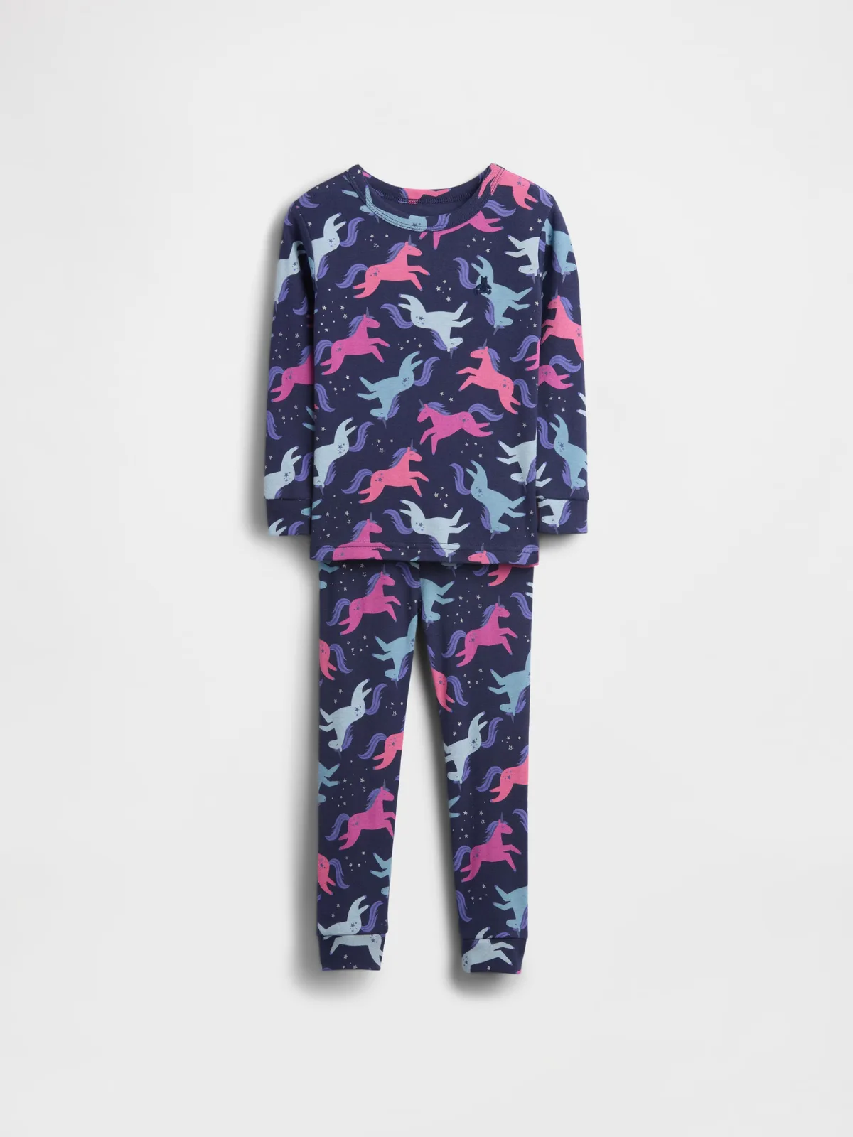Organic Brushed Cotton Unicorn PJ Set by Gap