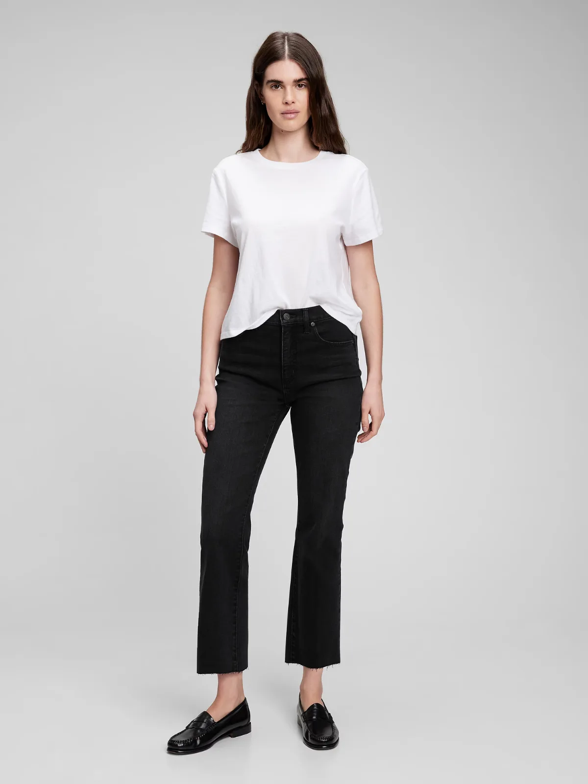 High Rise Kick Flare Jeans by Gap