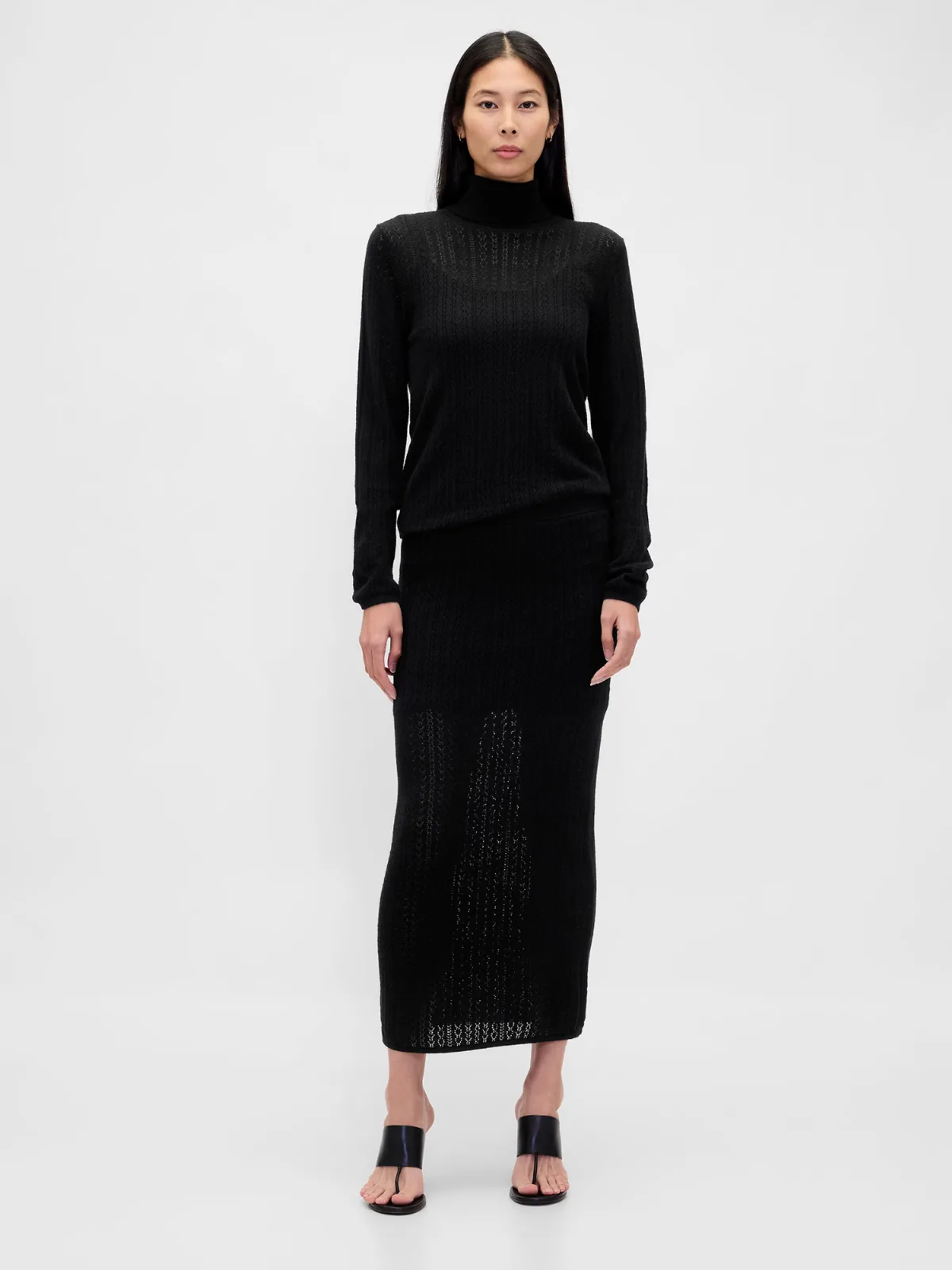 Pointelle Maxi Skirt by Gap