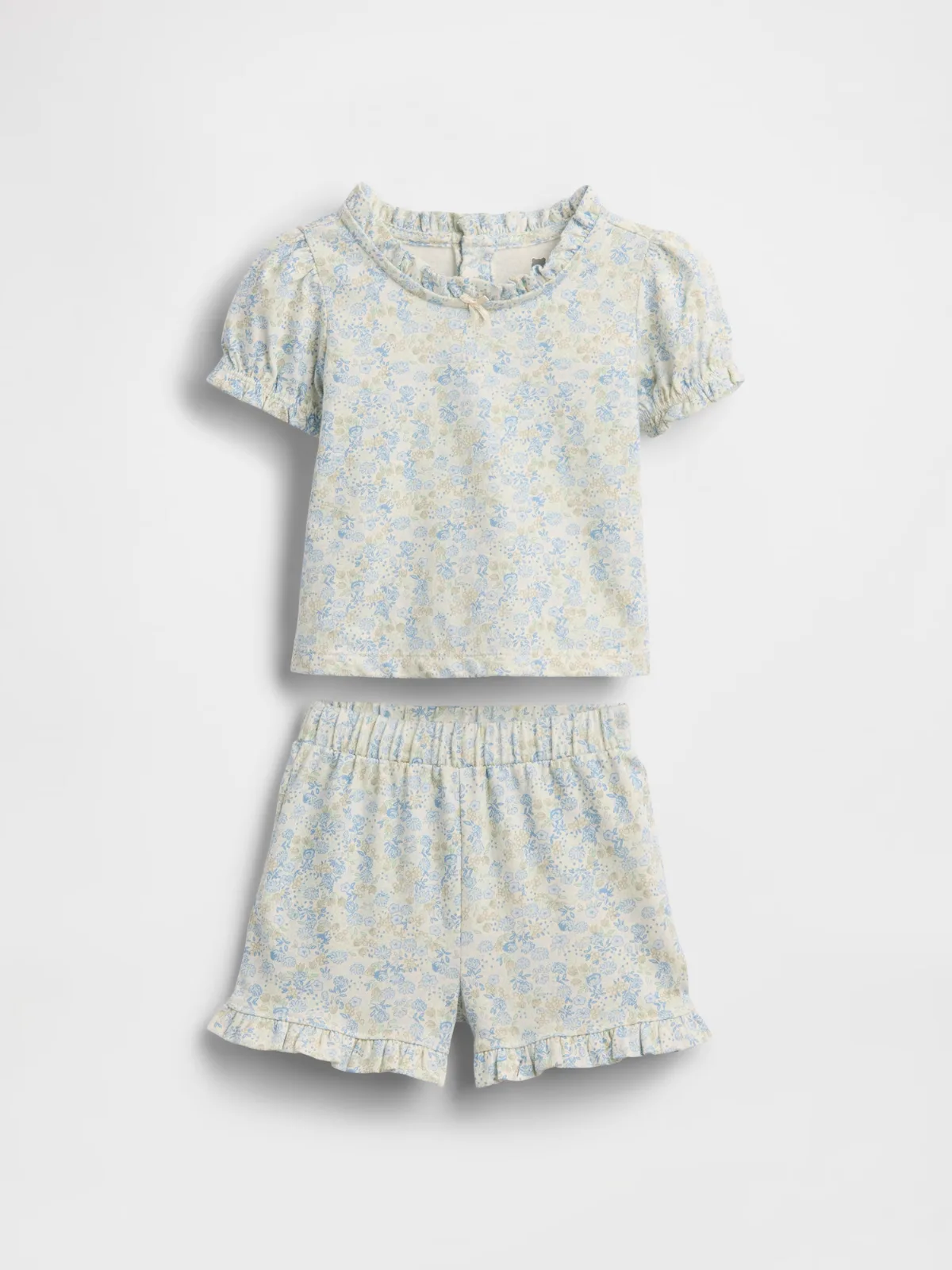 Baby Organic Cotton Floral Outfit Set by Gap