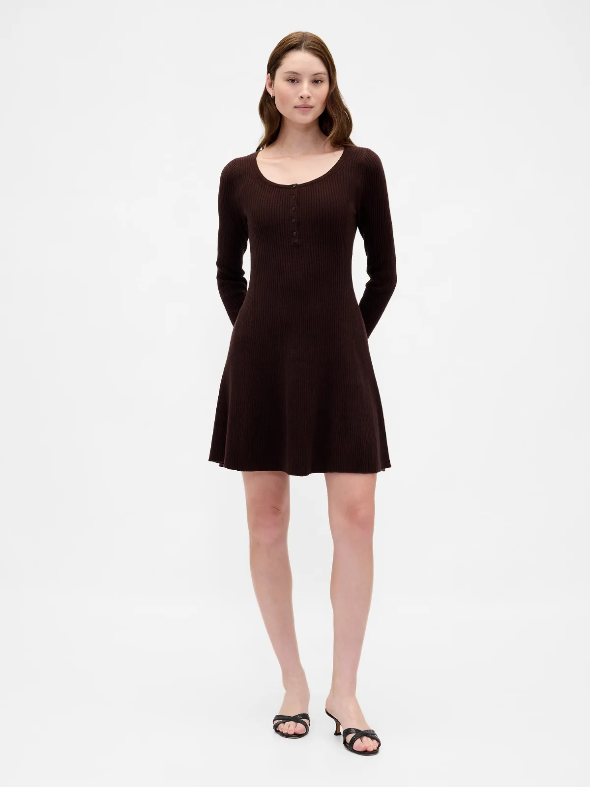 CashSoft Rib Mini Sweater Dress by Gap