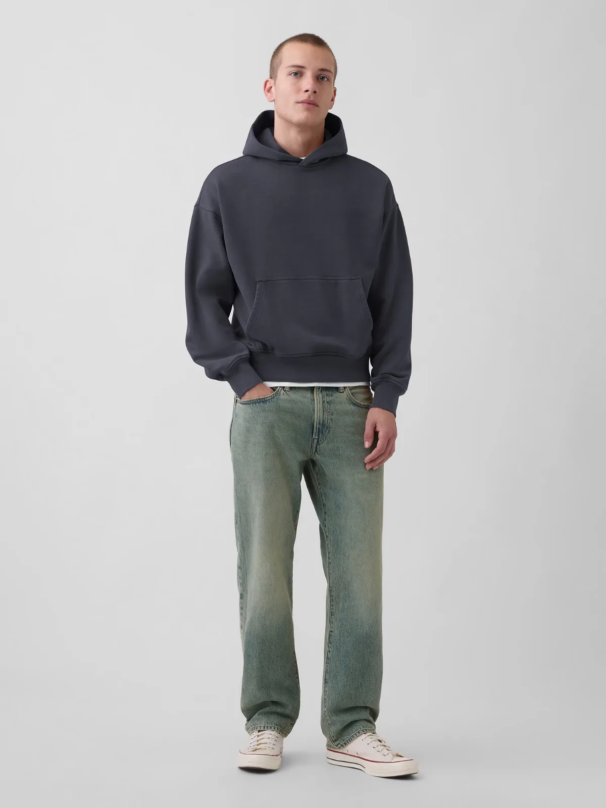Relaxed Straight Jeans by Gap