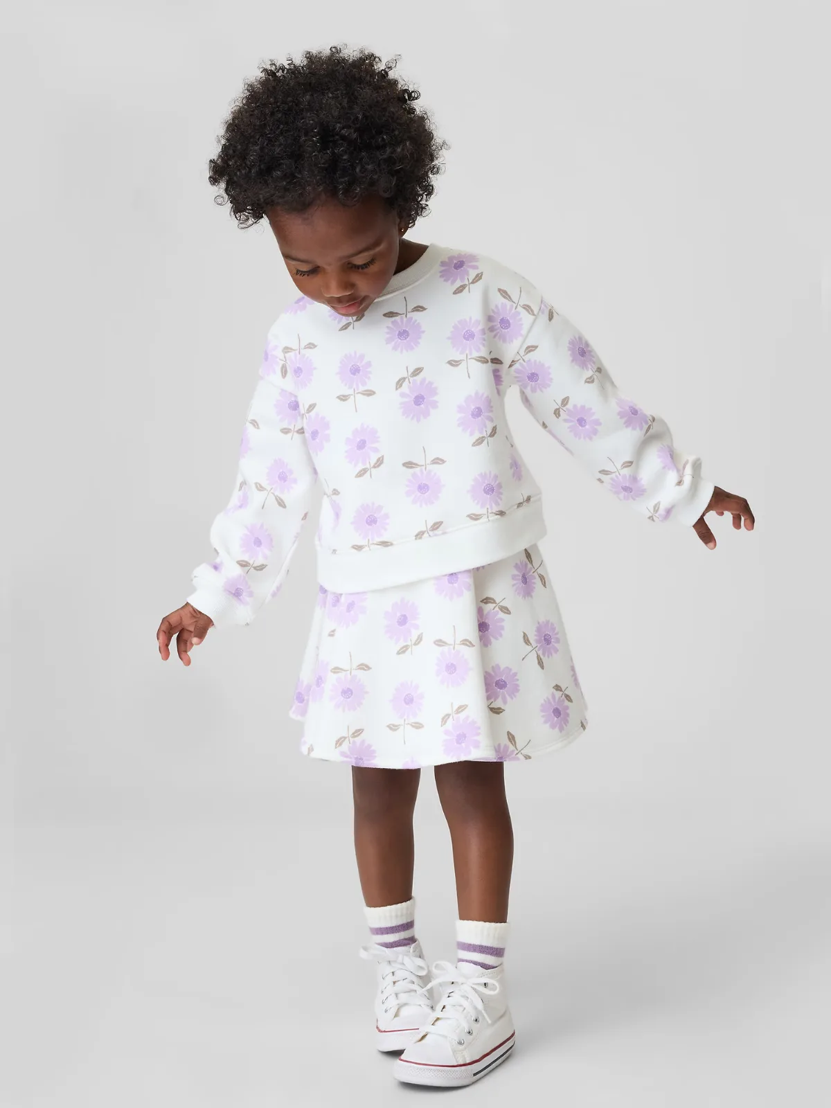 VintageSoft Floral Skort Set by Gap
