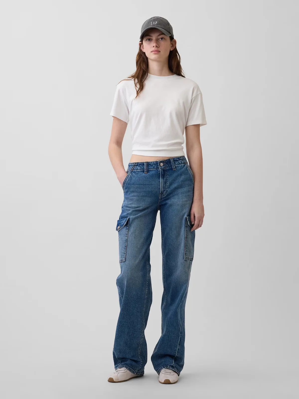 Low Rise 90s Loose Cargo Jeans by Gap