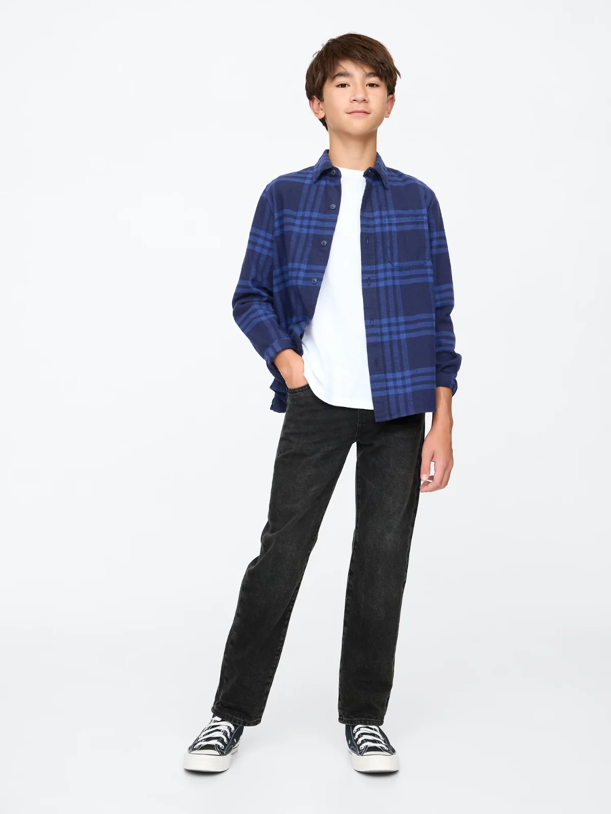 Relaxed Straight Jeans by Gap