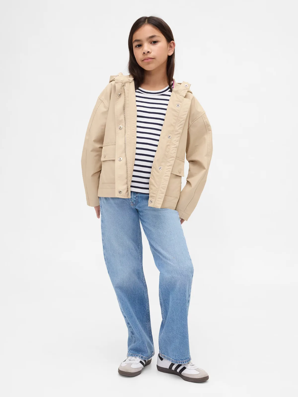 Low Rise Relaxed Straight Jeans by Gap