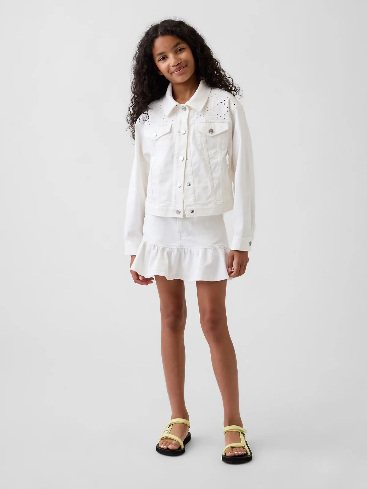 Ruffle Mini Skirt by Gap