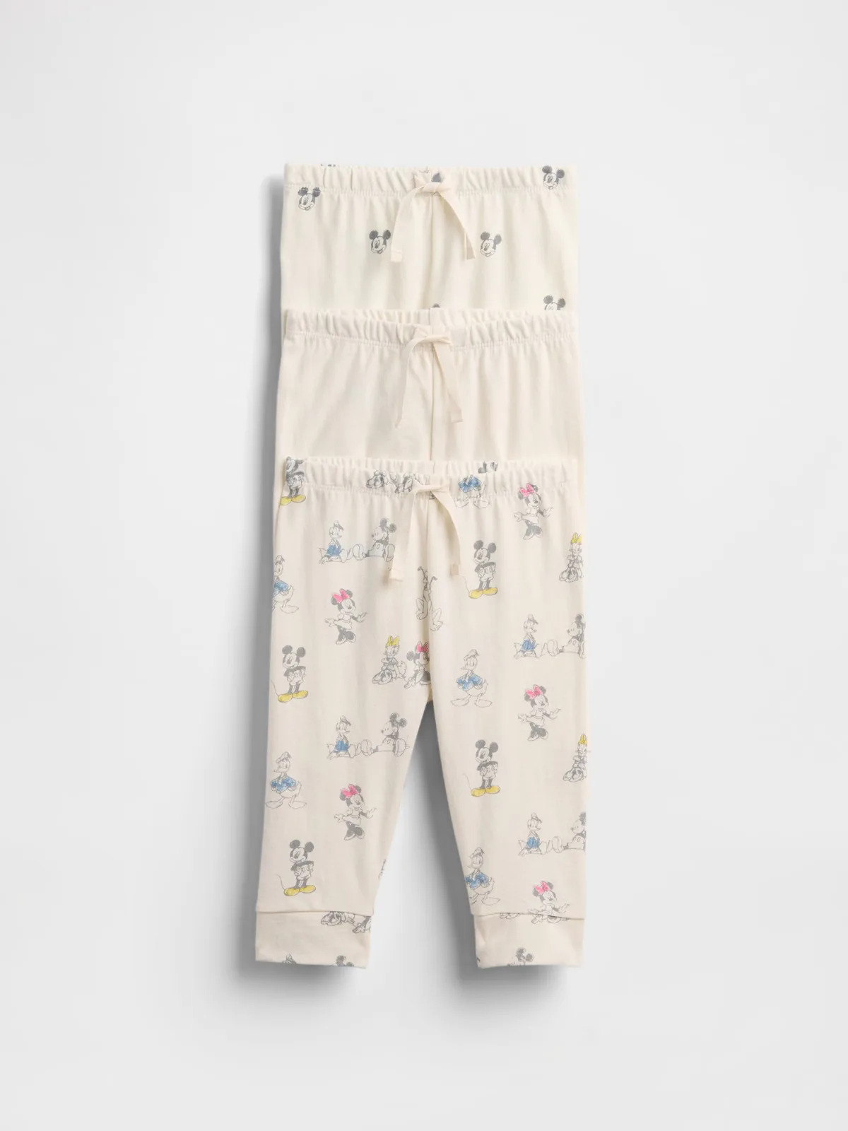 Disney Baby Organic Cotton Pull-On Pants (3-Pack) by Gap
