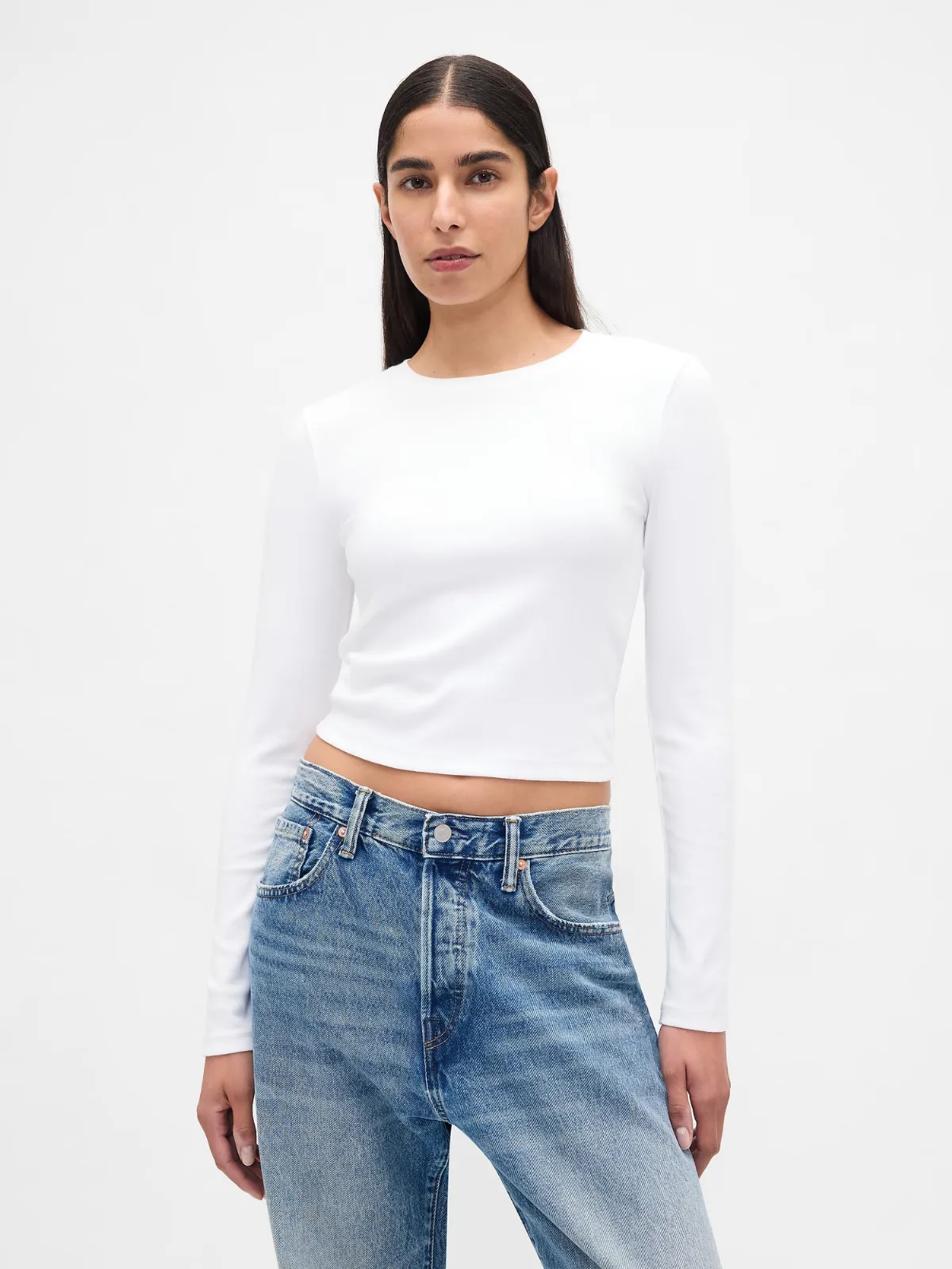 Modern Crop T-Shirt by Gap