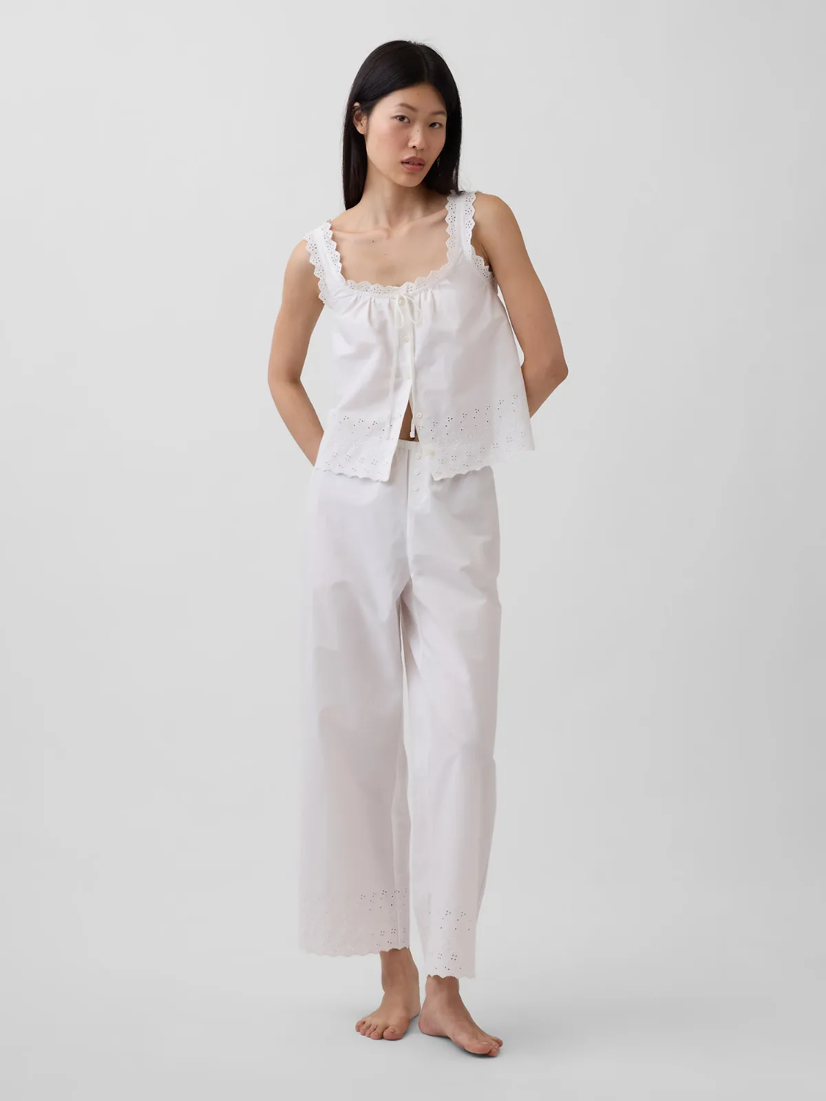 Embroidered PJ Pants by Gap