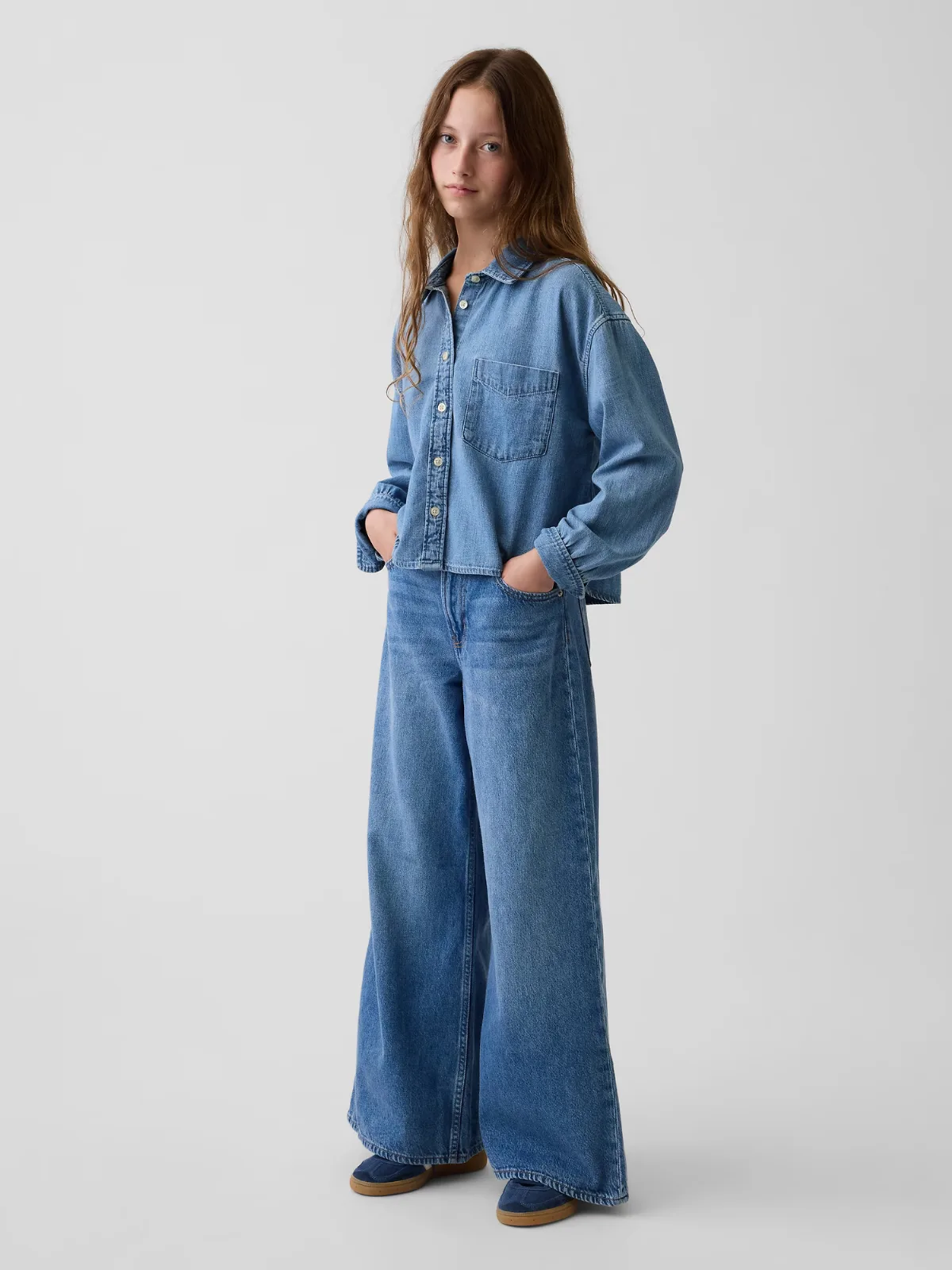 Low Rise Baggy Jeans by Gap