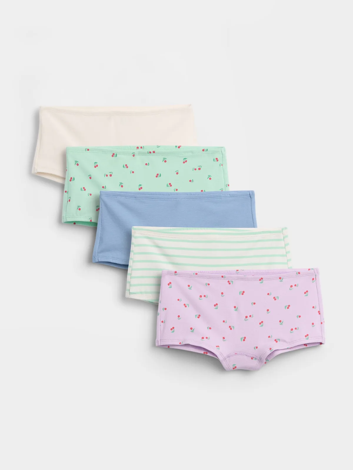 Organic Stretch Cotton Hipster Briefs (5-Pack) by Gap