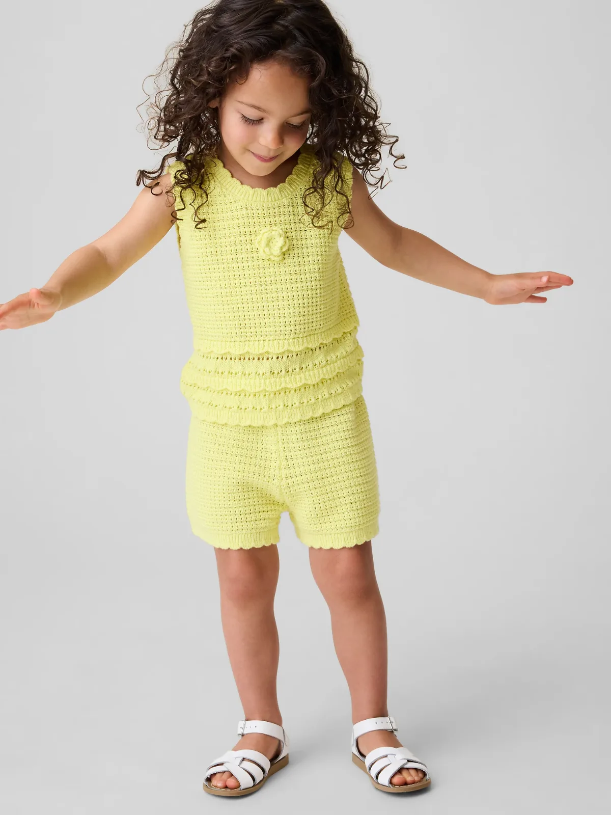 Crochet Pull-On Shorts by Gap