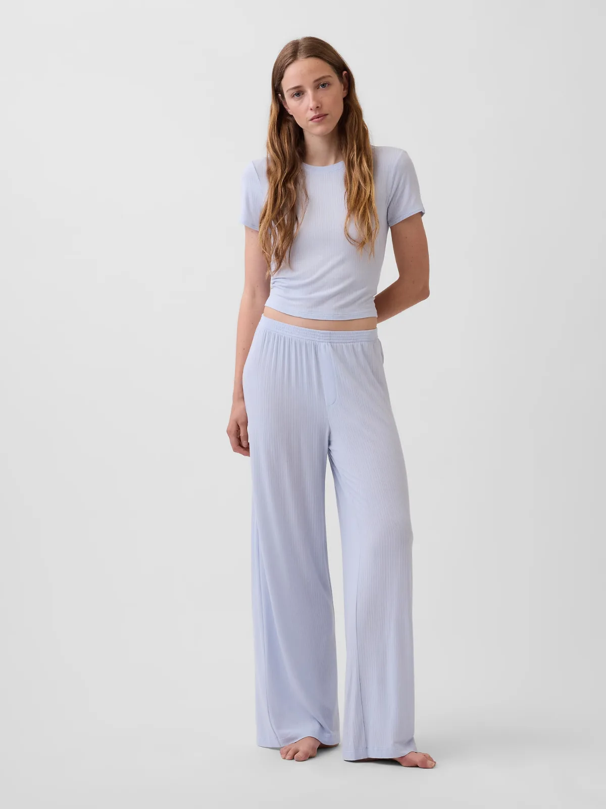 SoftMade Modal Rib PJ Pants by Gap