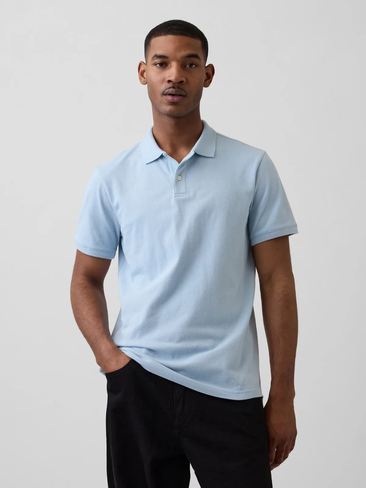 Pique Polo Shirt by Gap