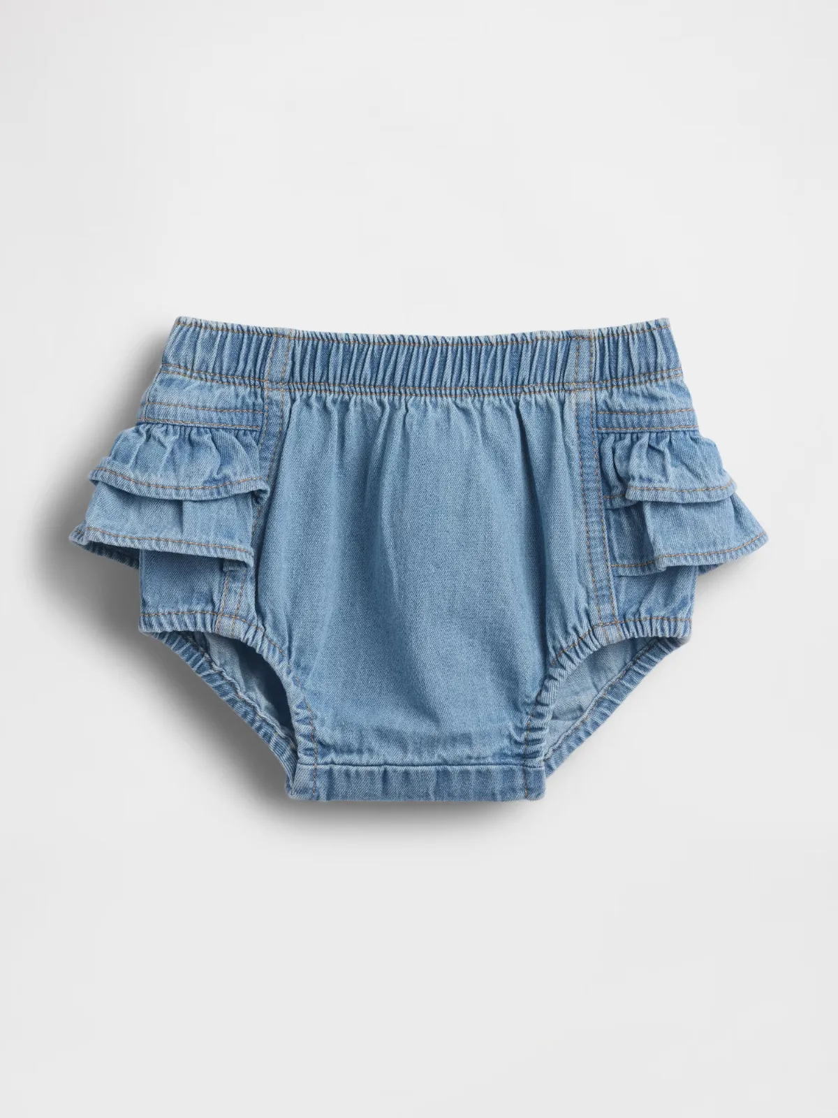 Denim Ruffle Bloomers by Gap