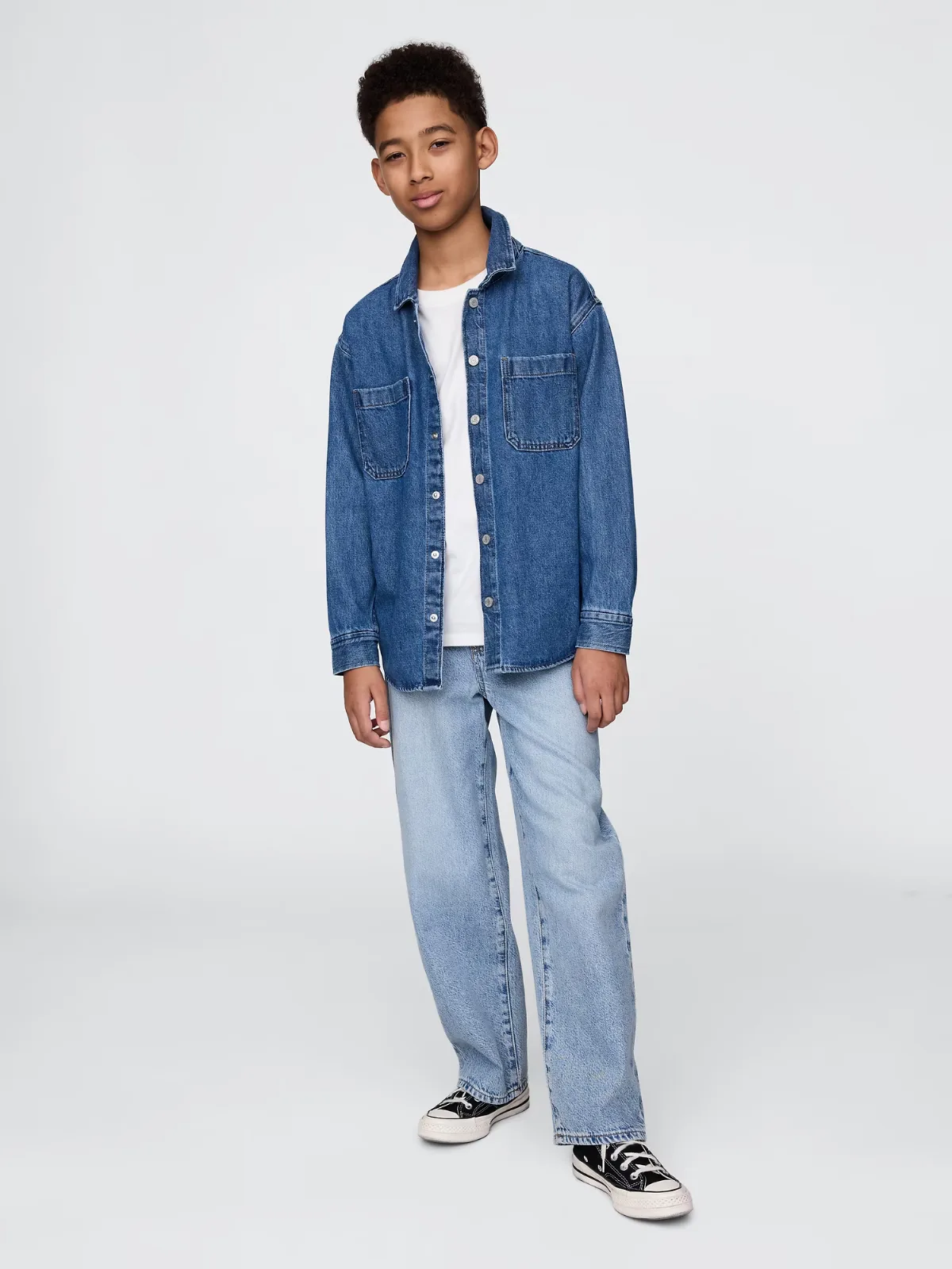 UltraSoft Pull-On Baggy Jeans by Gap