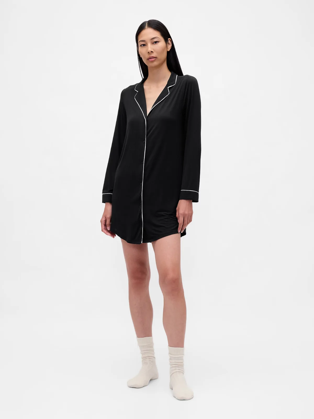 SoftMade Modal PJ Shirtdress by Gap