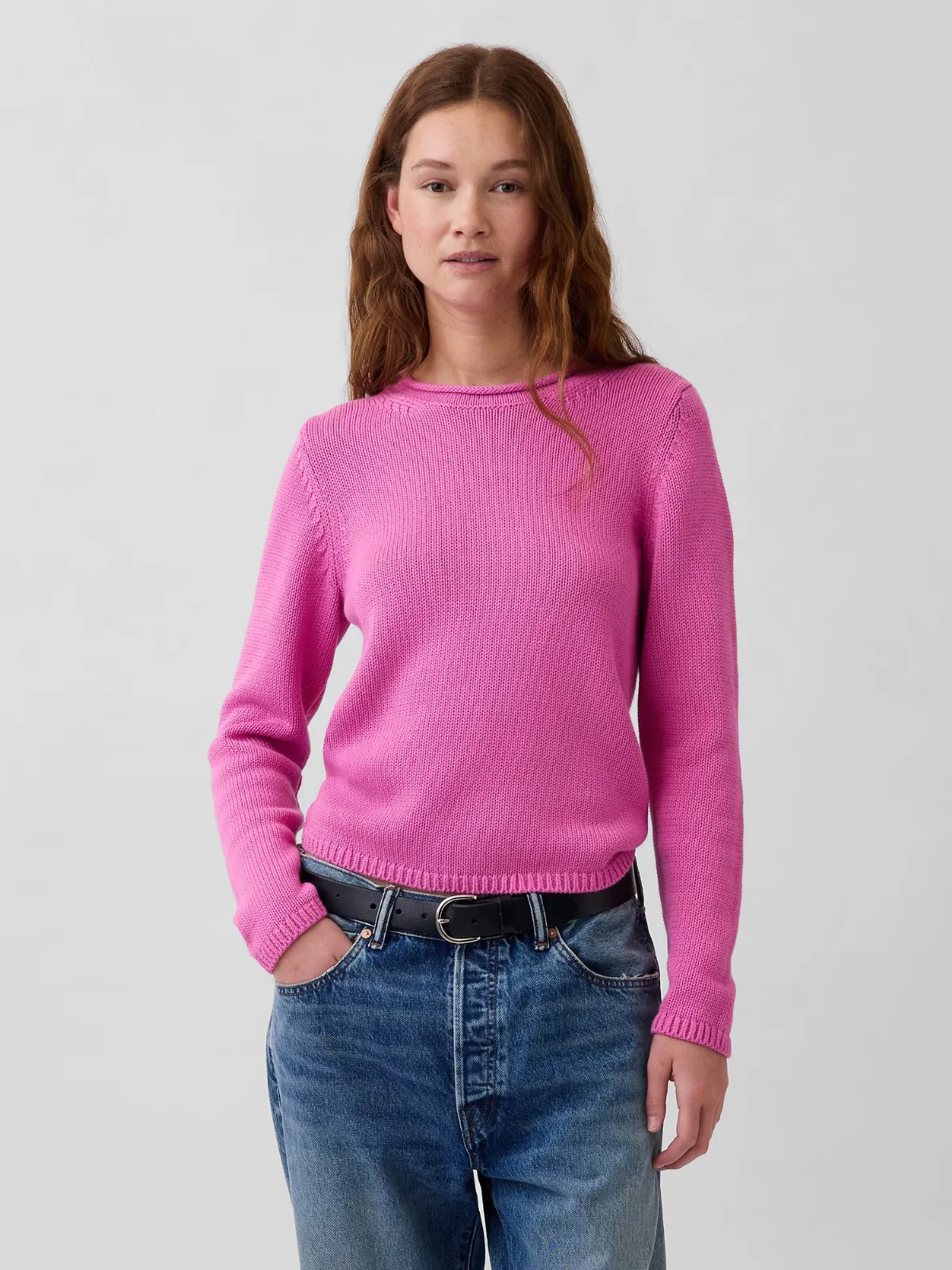 100% Cotton Rollneck Sweater by Gap
