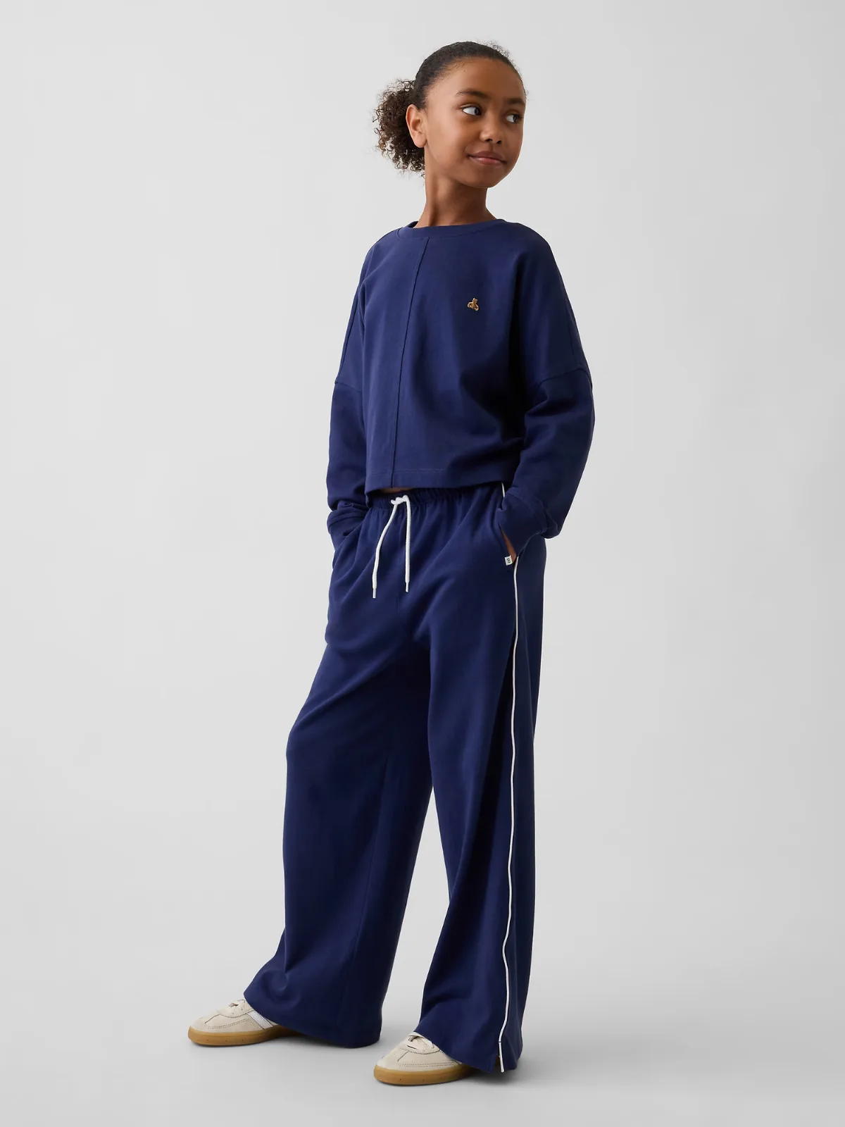 Relaxed Easy Wide-Leg Pants by Gap