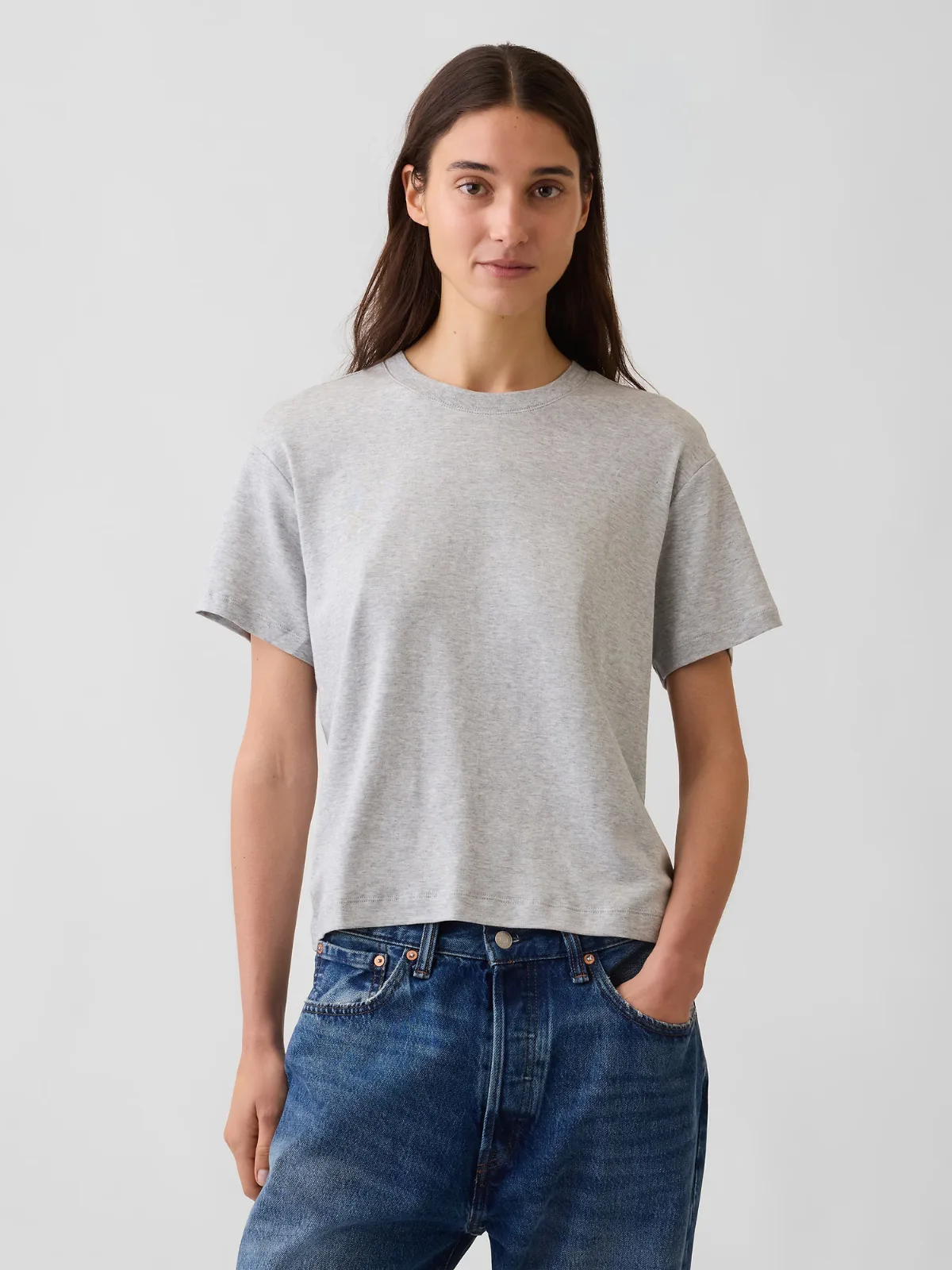 Supima Cotton Relaxed T-Shirt by Gap