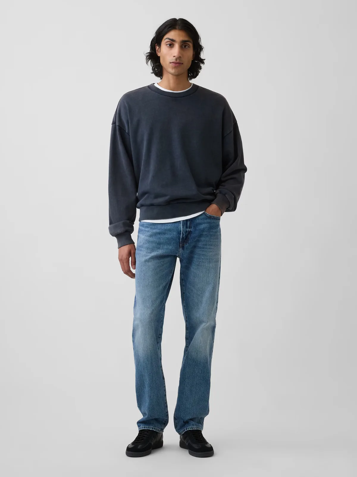 Relaxed Straight Jeans by Gap