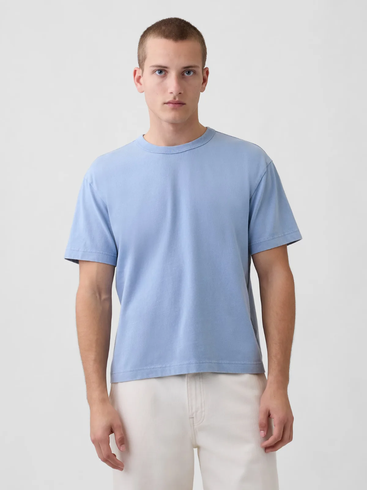 Heavyweight Crop T-Shirt by Gap