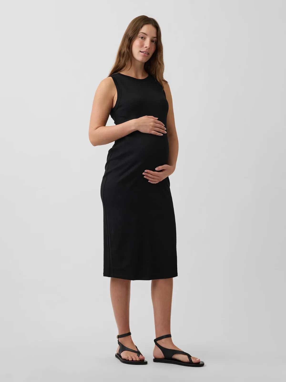 Maternity Knit Tank Dress by Gap