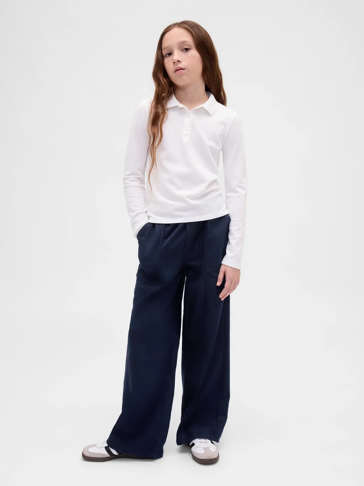 Uniform Easy Wide-Leg Pants by Gap