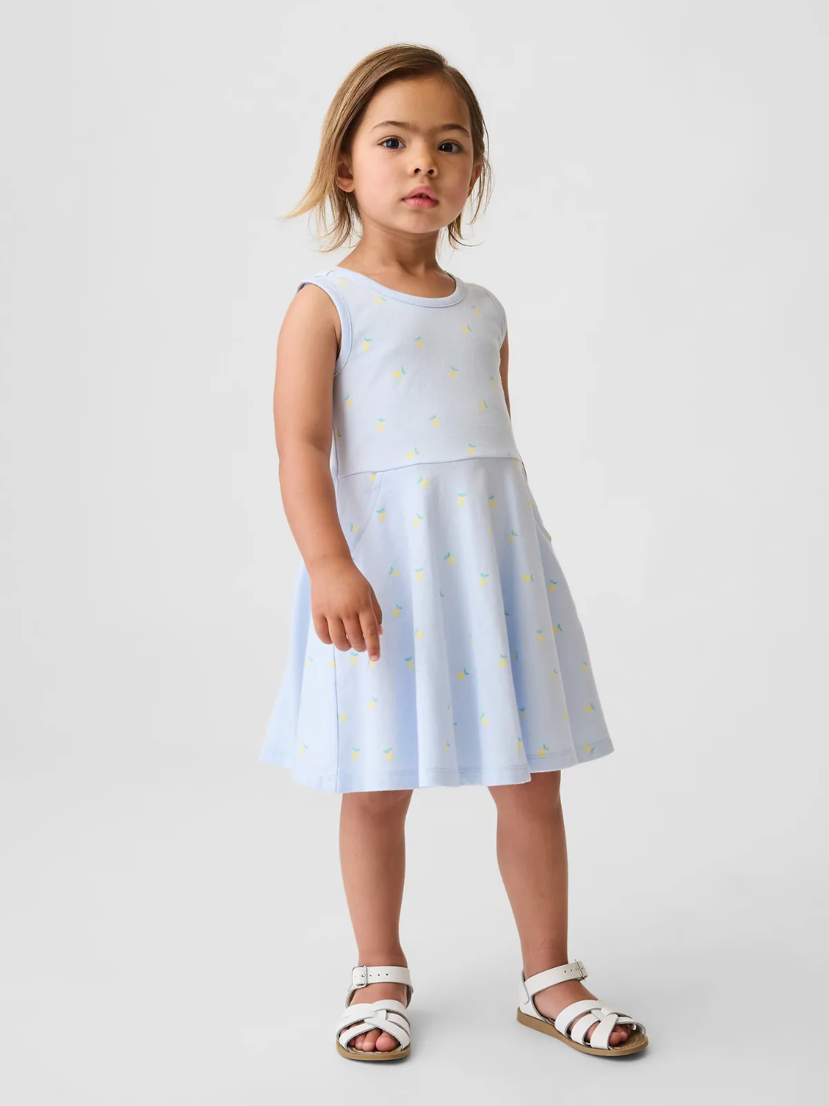Mix & Match Twirl Tank Dress by Gap