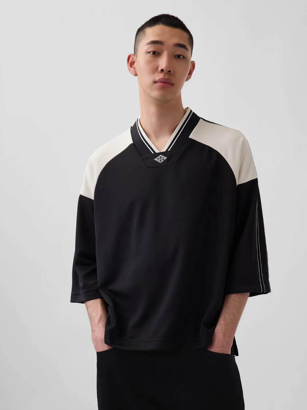 OuiGap Oversized Logo Jersey by Gap