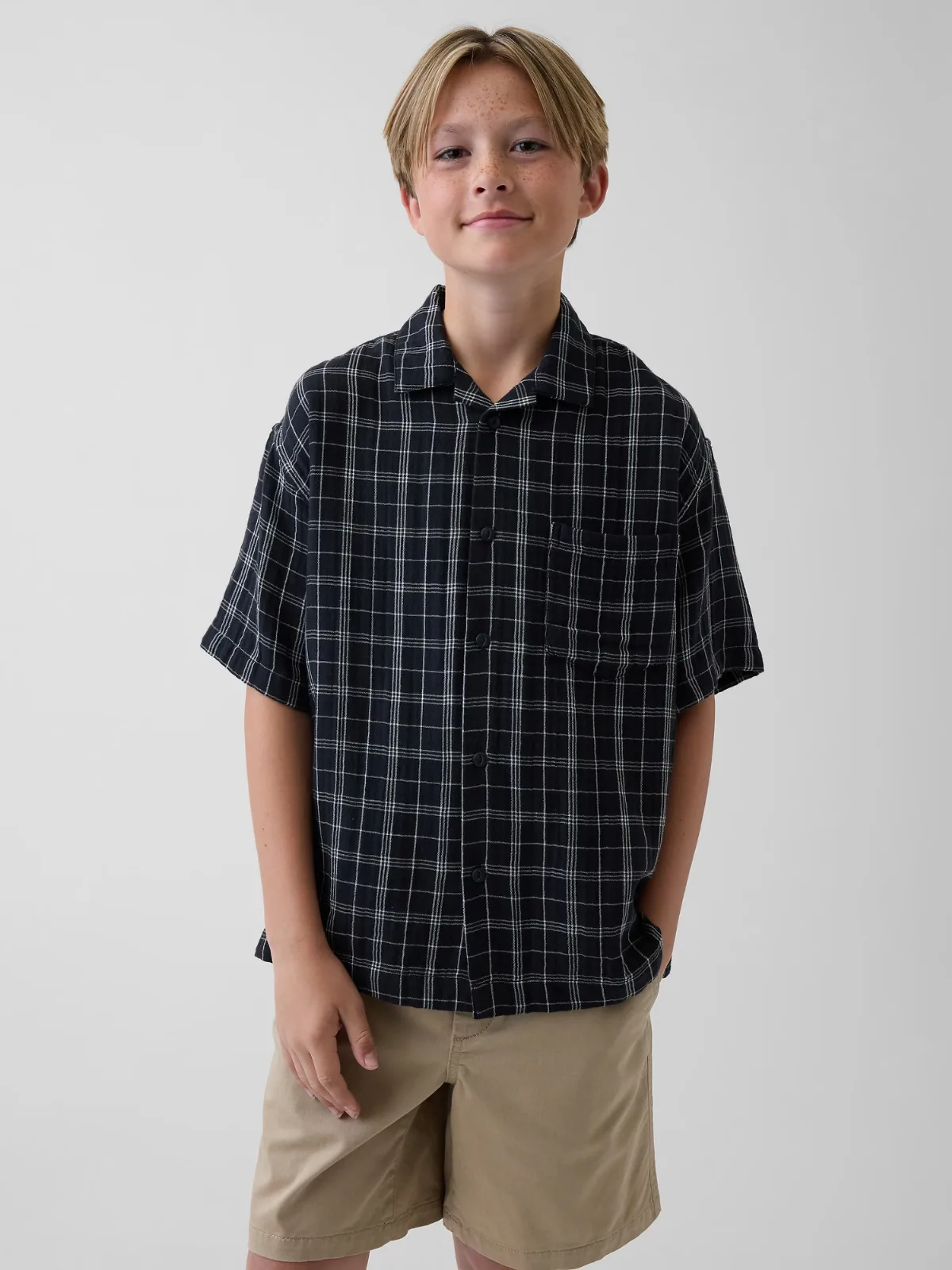 Cotton Gauze Shirt by Gap