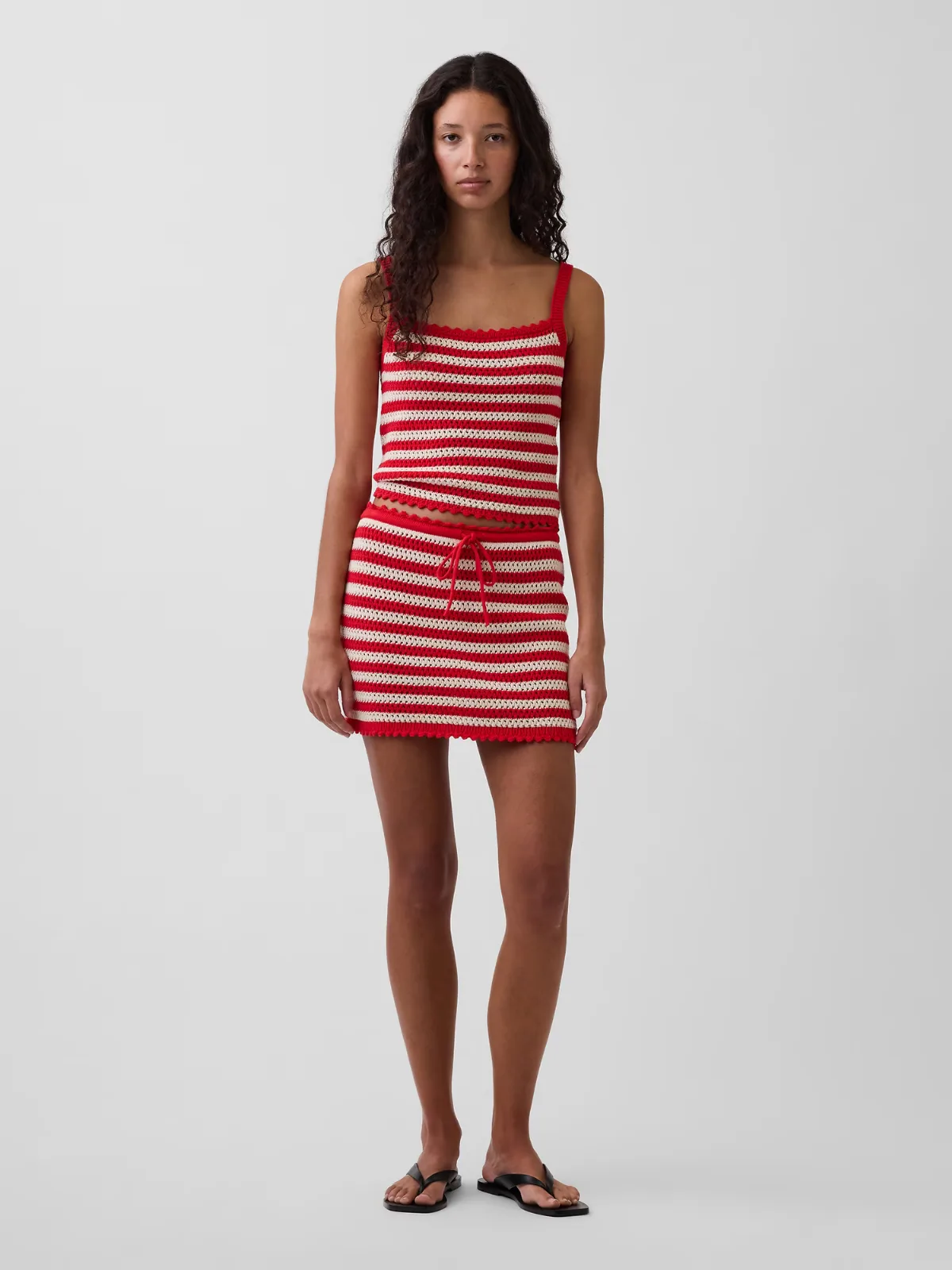 100% Cotton Crochet Easy Mini Skort by Gap