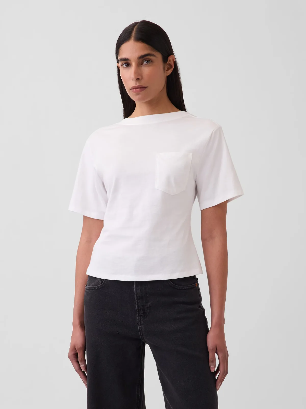 GapStudio Scoop-Back Pocket T-Shirt by Gap