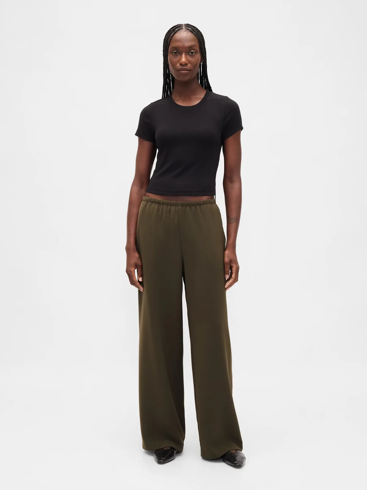 Easy Wide-Leg Pants by Gap