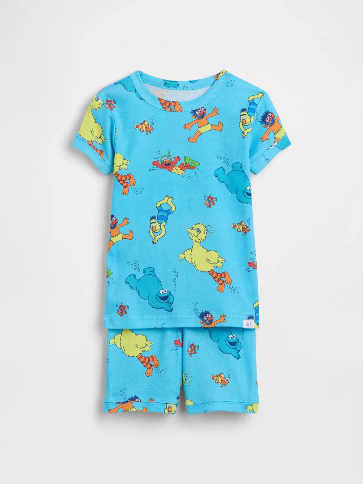 Sesame Street Organic Brushed Cotton PJ Short Set by Gap