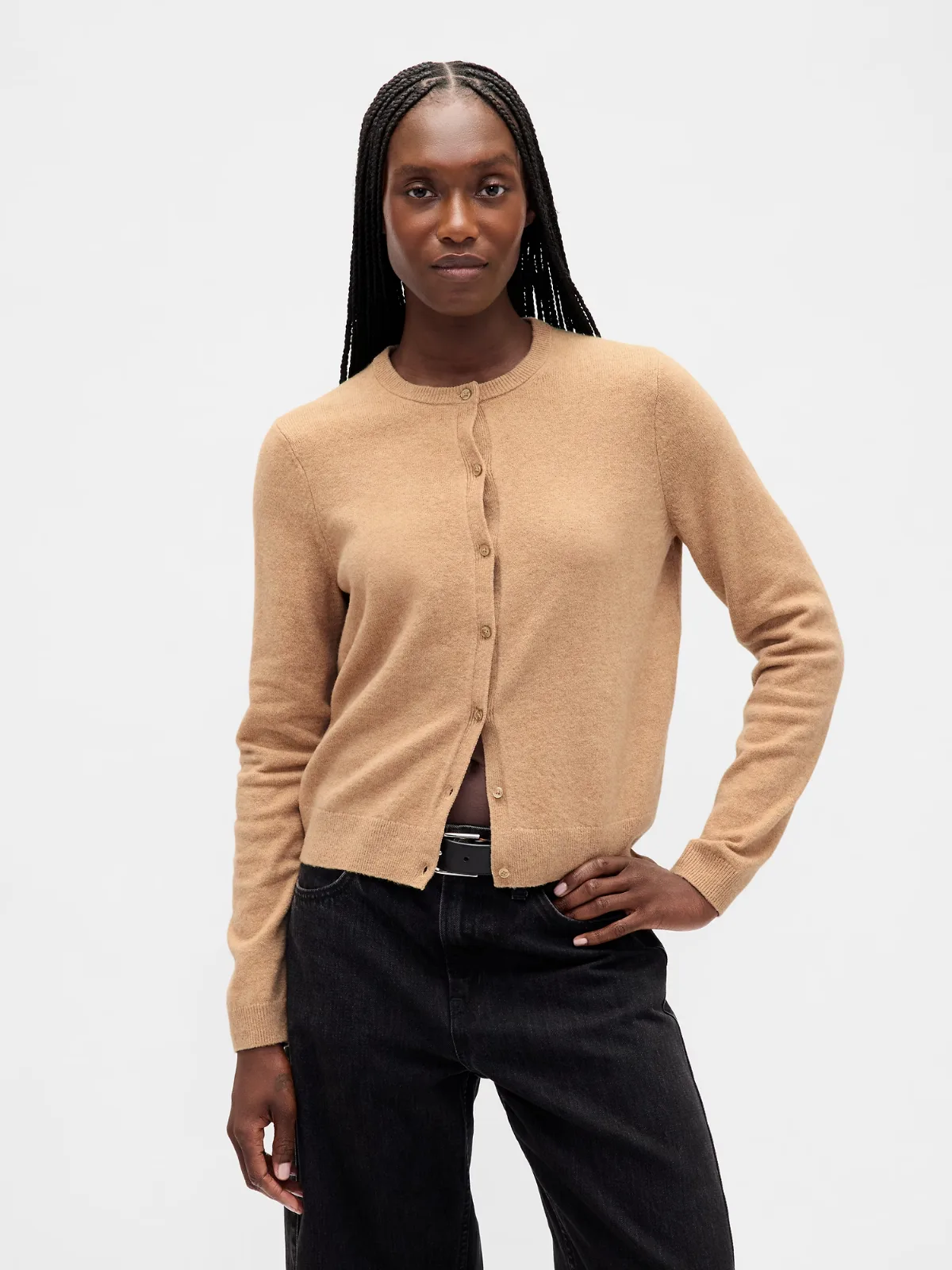 CashSoft Crop Cardigan by Gap