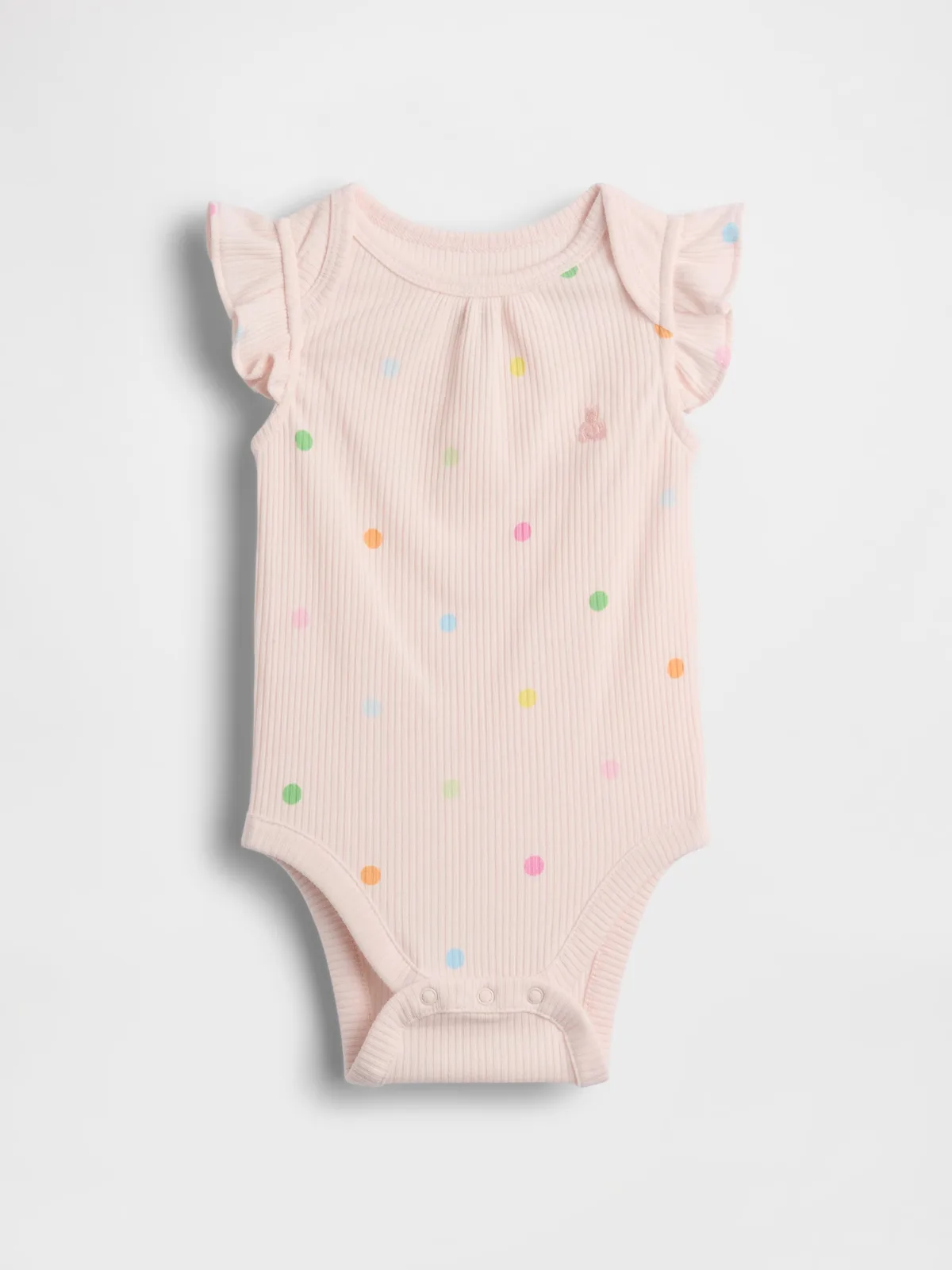 First Favorites TinyRib Polka Dot Bodysuit by Gap