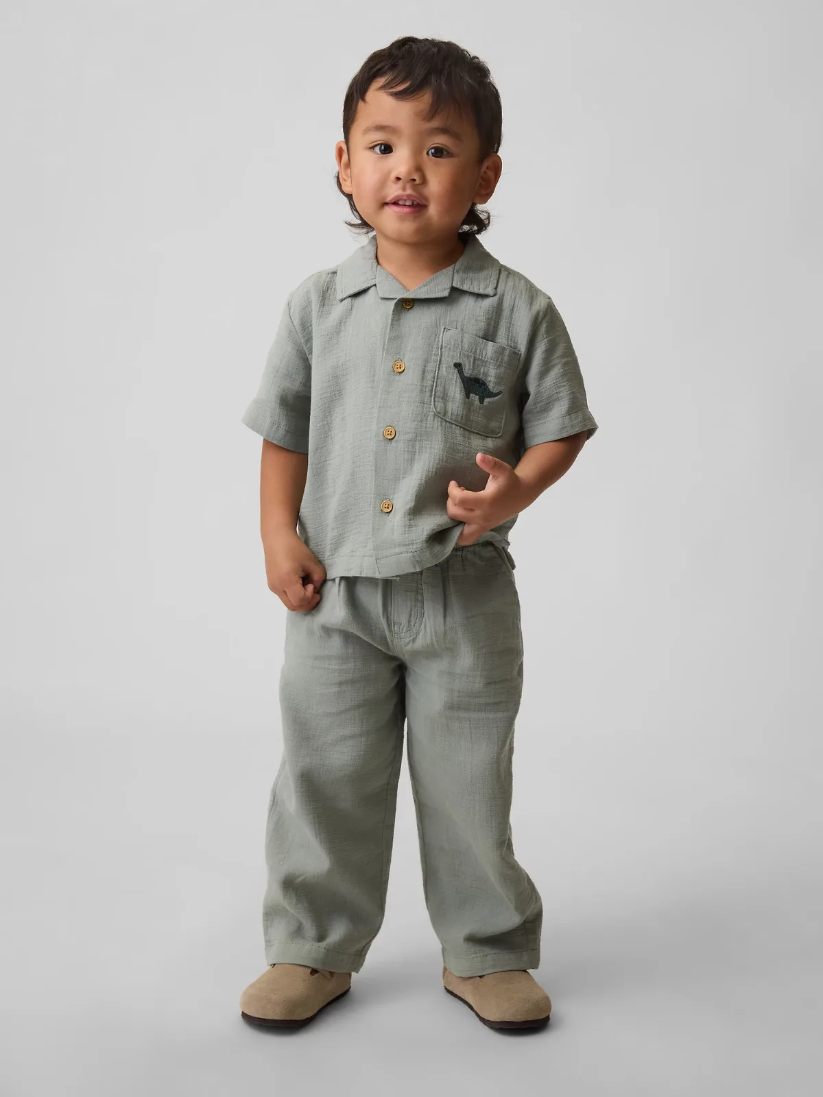 Cotton Gauze Outfit Set by Gap